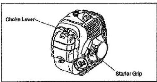 Choke Lever Starter Grip