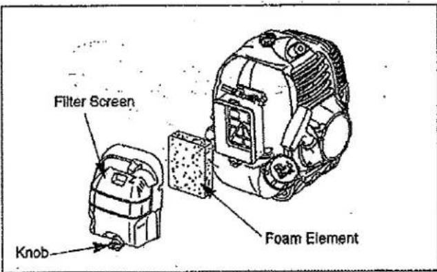 Filter Screen Knob Foam Element
