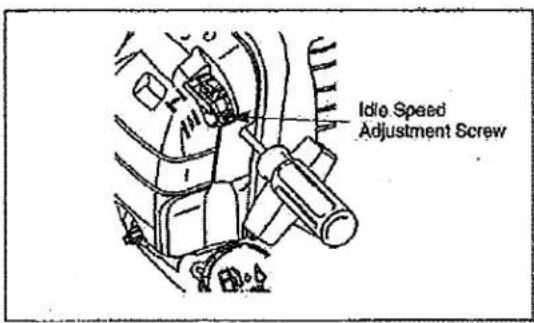 Idle Speed Adjustment Screw