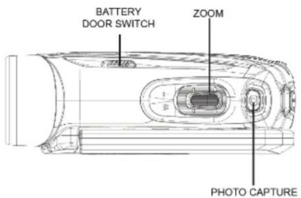 BATTERY DOOR SWITCH ZOOM PHOTO CAPTURE