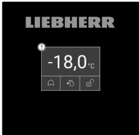 LIEBHERR SFPvh 8401 - Ovládací a indikační prvky - 1
