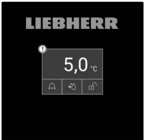 LIEBHERR SRPvh 8401 - Ovládací a indikační prvky - 1