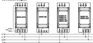 AT1 1 2 GKR-C25TA 42L LT 1.2 L U1 A1- A2+ GKR-C82 1 2 3 B L DGRC-01 GKR-C01 GKR-C02 GKR-C03 N-L LT 1.2 L L-L LT 1.2 L GKR-C03 GKR-C04