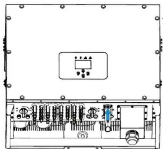 Deye SUN-80K-G - Installation of datalogger - 1