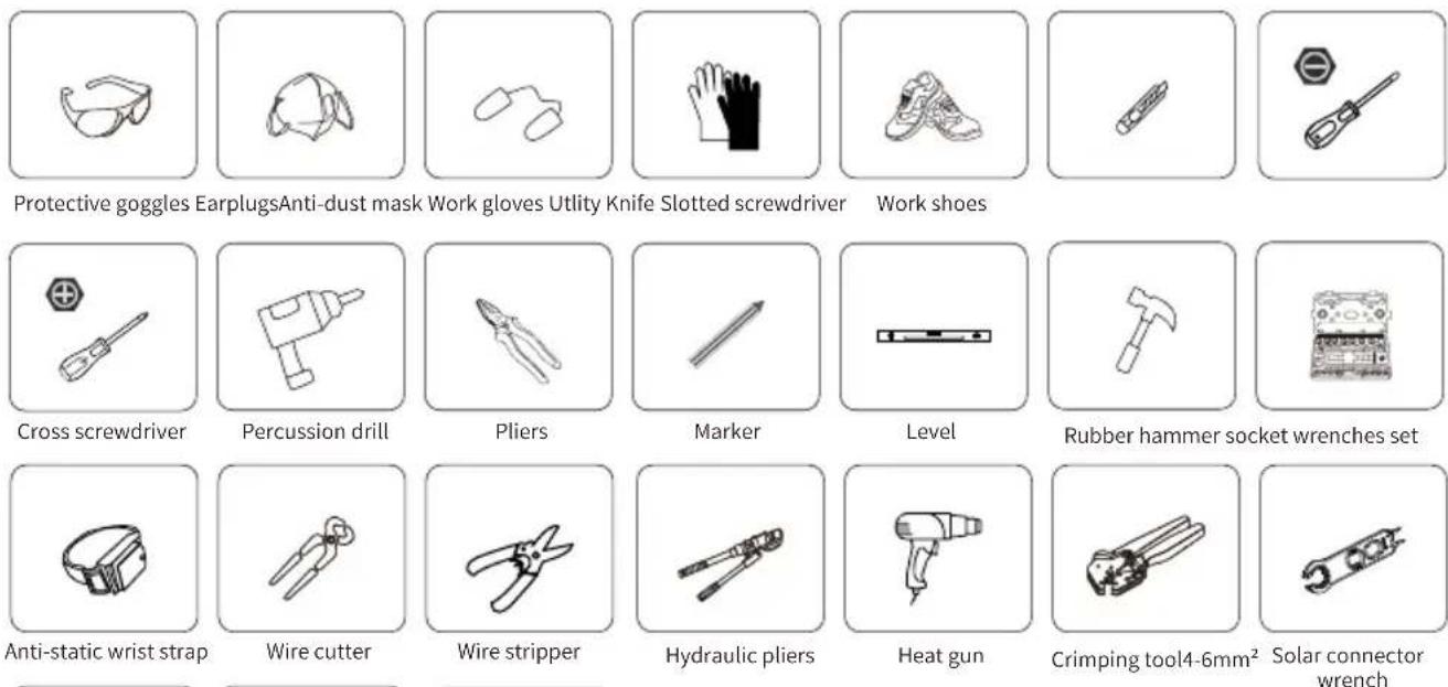 Deye SUN-80K-G - Installations Tools - 1