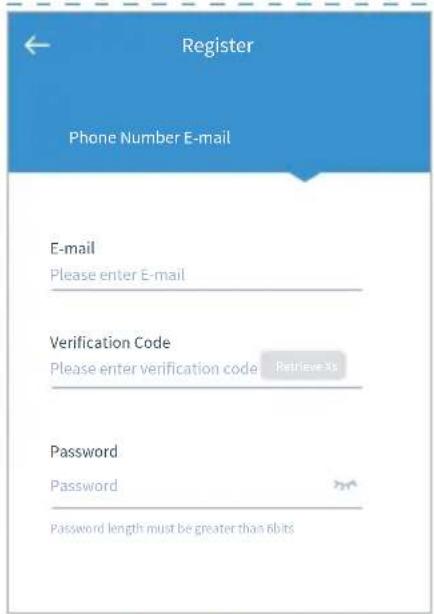 Register Phone Number E-mail E-mail Please enter E-mail Verification Code Please enter verification code Retrieve 3x Password Password Password length must be greater than 6bits