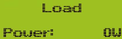 Load Power: 00