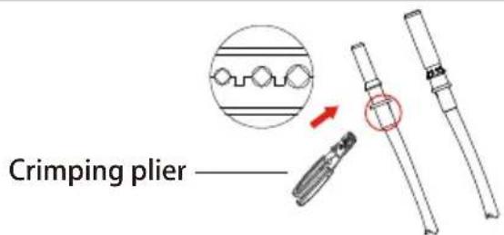 Crimping plier