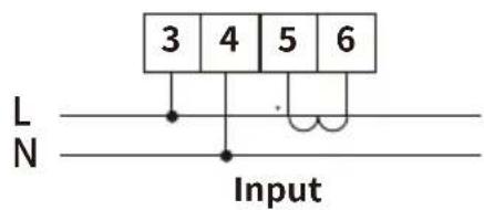 3 4 5 6 L N Input