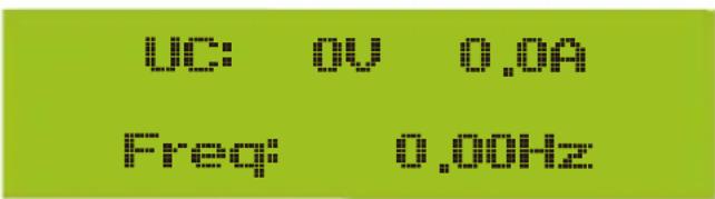 DC: 0V 0.0A Freq: 0.00Hz