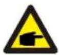Deye SUN-10K-G02P1-EU-AM2 - Warning: - 1