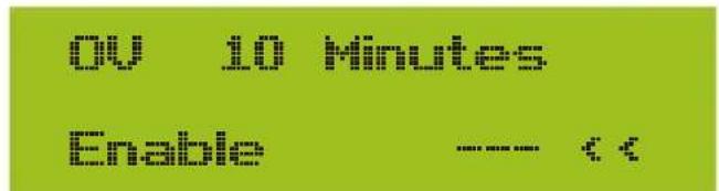 OV 10 Minutes Enable .... <<