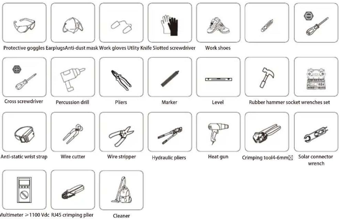Deye SUN-10K-G02P1-EU-AM2 - Installations Tools - 1