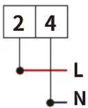 Deye SUN-10K-G02P1-EU-AM2 - System connection diagram for the Eastron meter - 15