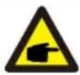 Deye SUN-10K-G02P1-EU-AM2 - WARNING: Risk of fire - 7