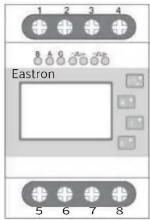 1 2 3 4 B A G Eastron 5 6 7 8