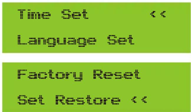 Scanned text of a digital logic or signal waveform display with pixelated patterns on green background