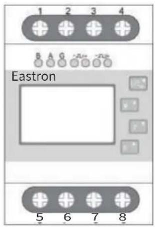 1 2 3 4 B A G Eastron 5 6 7 8