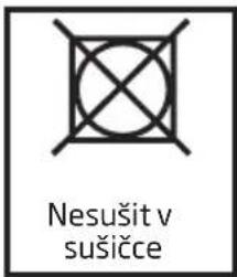 Nesušit v sušičce