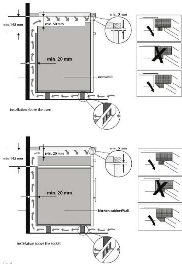 Concept IDV4530 - Follow the following instruction during installation: - 1