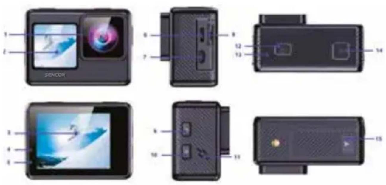 SENCOR 3CAM 4K10WRD - Product image / Obrázek produktu / Obrázok produktu / A kamera rézei / Zdjęcie produktu - 1