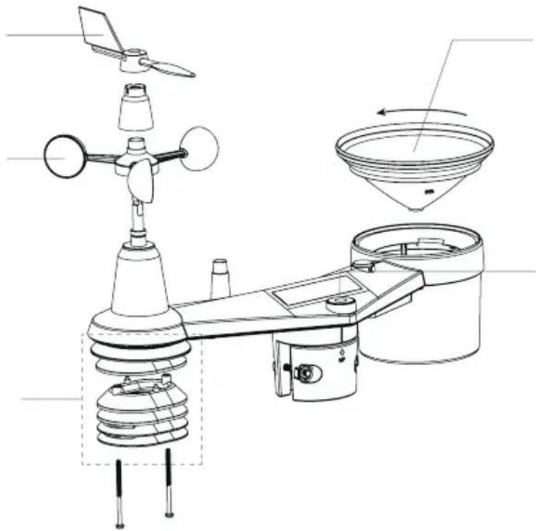 SENCOR SWS 16600 - CLEANING HYGRO-THERMO SENSOR - 1