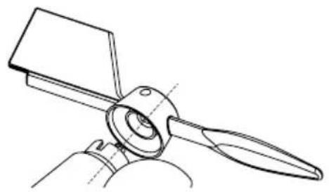 SENCOR SWS 16600 - INSTALL WIND VANE - 1