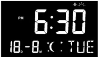 SENCOR SWS 16600 - Suspend the time alarm - 2
