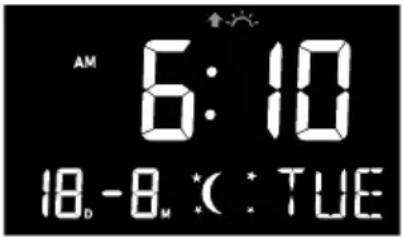 SENCOR SWS 16600 - Suspend the time alarm - 1