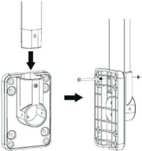 SENCOR SWS 16600 - Montaż plastikowego mocowania - 1