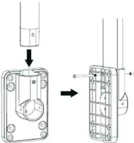 SENCOR SWS 16600 - Plastic Mounting installation - 1