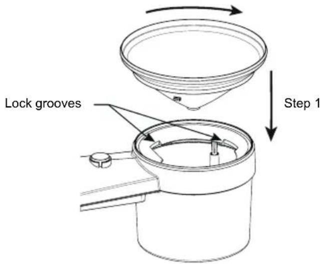 Lock grooves Step 1