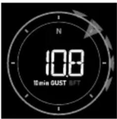 SENCOR SWS 16600 - Wind direction, Gust and Beaufort Scale display - 4