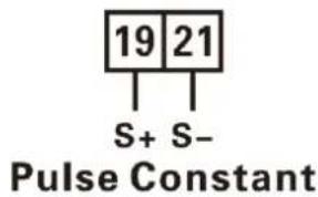 19 21 S+ S- Pulse Constant