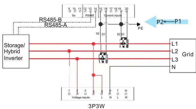 Growatt TPM-CT-E-EU - Note: - 1