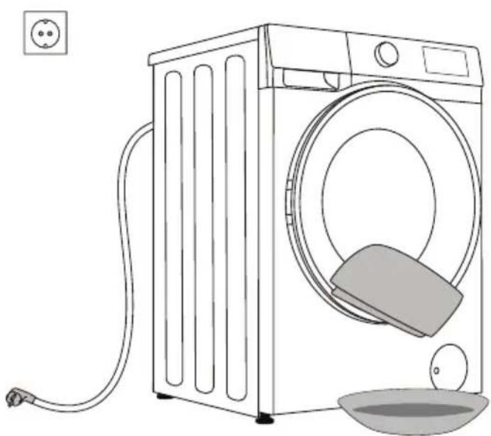 GORENJE WNGPI61SBS - ⚠️ Před čištěním vždy odpojte pračku od přívodu napájení. - 1