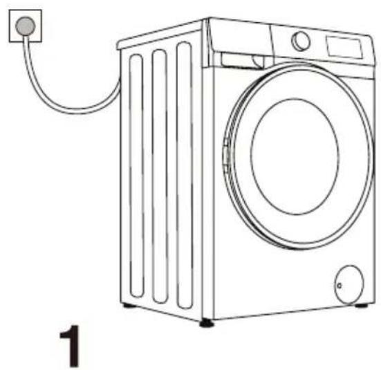 GORENJE WNGPI61SBS - ZAPNUTÍ PRAČKY - 1