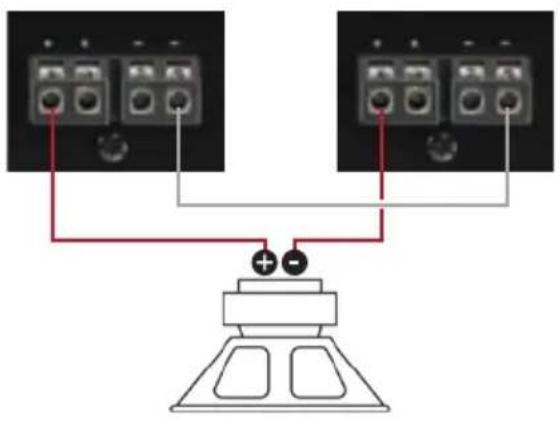 Helix D ONE - Lautsprecheranschluss im Master / Slave Modus - 1