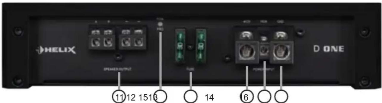 HELIX D ONE POWER OUTPUT 11 12 1513 14 16
