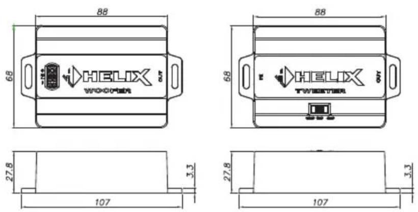 Helix S 4X - Frequenzweichen - 1