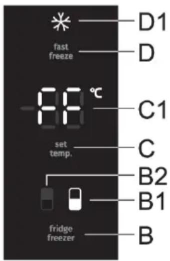 GORENJE NRK620CA2W4 - Rychlémrazení(mrazícíčást) - 1