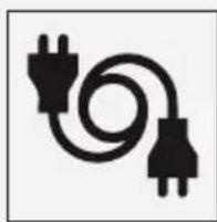 Pure electrical circuit lines without any symbols