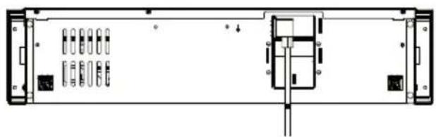 SMEG CPV115B3 - Position of the power cable - 1