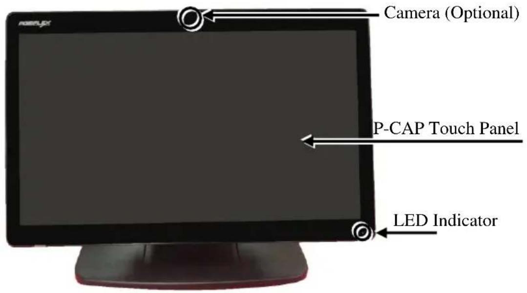 Camera (Optional) P-CAP Touch Panel LED Indicator