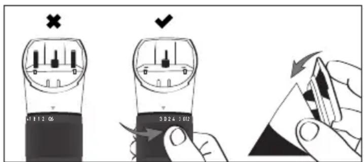 Diagram showing two battery pack designs with switch symbols and a hand holding a clip, illustrating battery state changes.