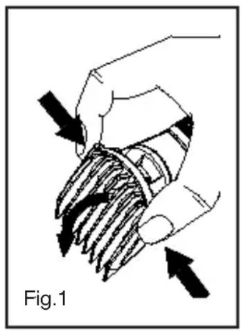 BABYLISS Graphite Precision E987U - Comb Guides - 1