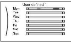 DAIKIN ERLA16DAW1 - To program the schedule: overview - 9
