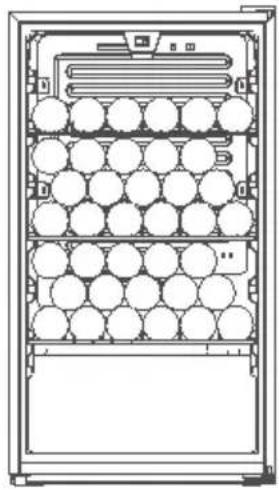 CEEM BC 189 - Recommended layout for beverage can in the cabinet - 1