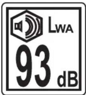 LWA 93 dB