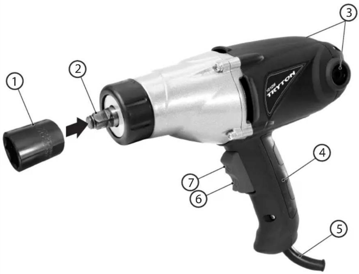 1 2 3 4 5 6 7 T-100T TRYTON